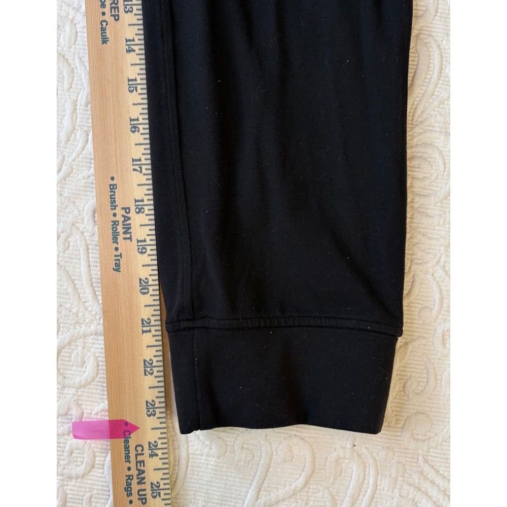 Lululemon Align Jogger Pants Black Cropped Yoga Athleisure Women Size 6 - Picture 10 of 10
